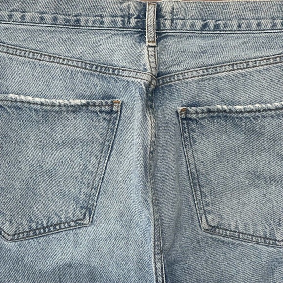 AGOLDE Jamie Jeans Distressed Sz 28 Button Fly Organic Cotton A045-1139‎ - Picture 4 of 15